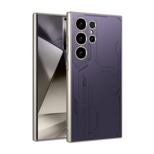 For Samsung Galaxy S24 Ultra 5G GKK AG Craft Skin Feel Exploration Edition Full Coverage Phone Case(Purple) creality 3d ender 3 upgrade magnetic build surface plate sticker pads ultra flexible removable 3d printer heated bed cover 235 235mm for ender 3 ender 3s ender 3 pro cr20 3d printer