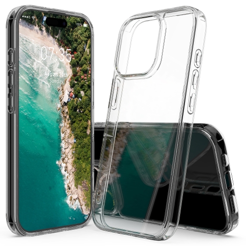 

For iPhone 16 Pro Max Scratchproof Acrylic TPU Phone Case(Transparent)