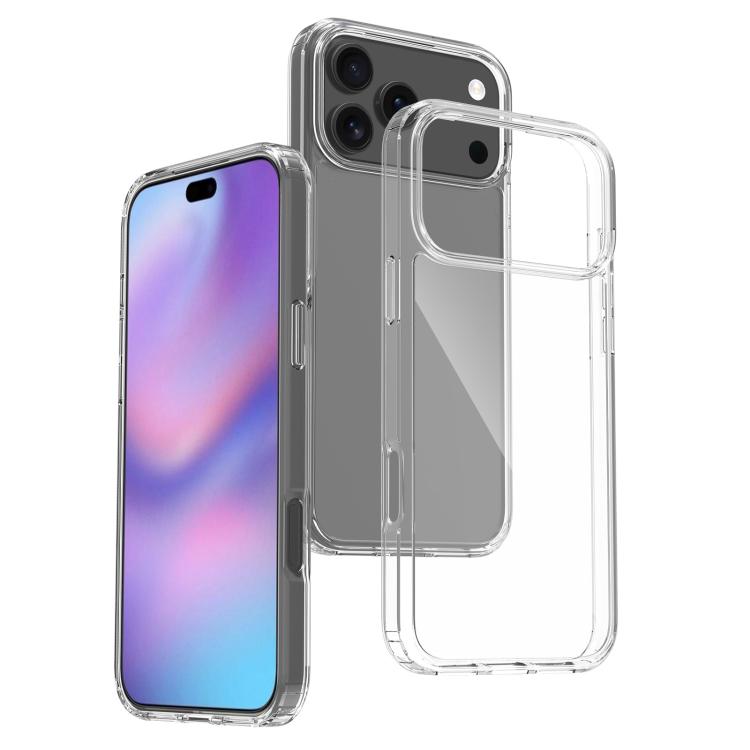 For iPhone 18 Pro Max Scratchproof Acrylic TPU Phone Case(Transparent)