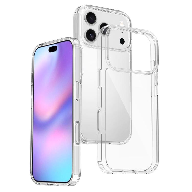 For iPhone 18 Pro Scratchproof Acrylic TPU Phone Case(Transparent)