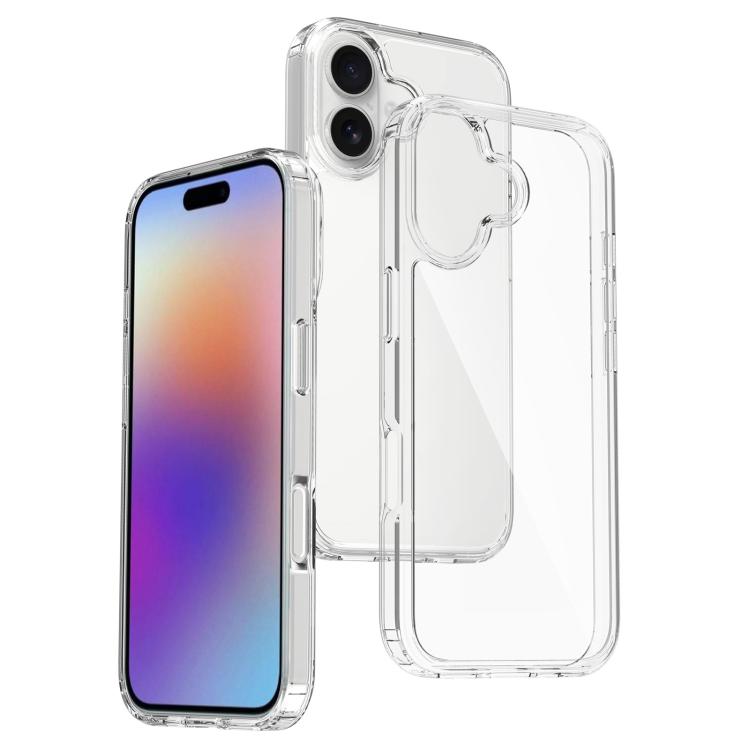 For iPhone 18 Scratchproof Acrylic TPU Phone Case(Transparent)