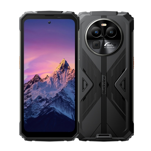 

[HK Warehouse] Blackview BV8100 Rugged Phone, 8GB+256GB, 6.5 inch Android 14 MediaTek Helio G99 Octa Core up to 2.2GHz, Network: 4G, NFC, OTG(Black)