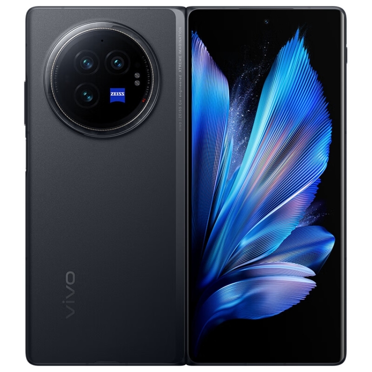 

vivo X Fold3, 16GB+256GB, Face ID / Fingerprint Identification, 8.03 inch + 6.53 inch Android 14 OriginOS 4 Snapdragon 8 Gen 2 Octa Core 3.25GHz, OTG, NFC, Network: 5G(Black)
