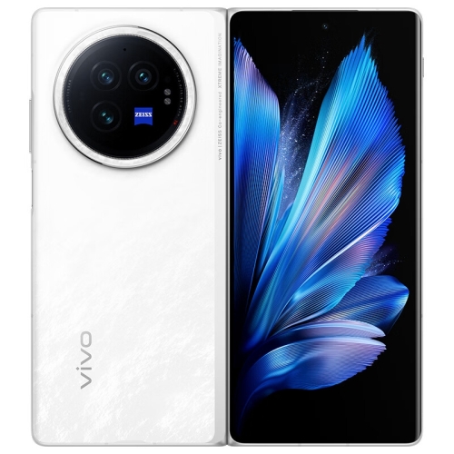 

vivo X Fold3, 16GB+1TB, Face ID / Fingerprint Identification, 8.03 inch + 6.53 inch Android 14 OriginOS 4 Snapdragon 8 Gen 2 Octa Core 3.25GHz, OTG, NFC, Network: 5G(White)