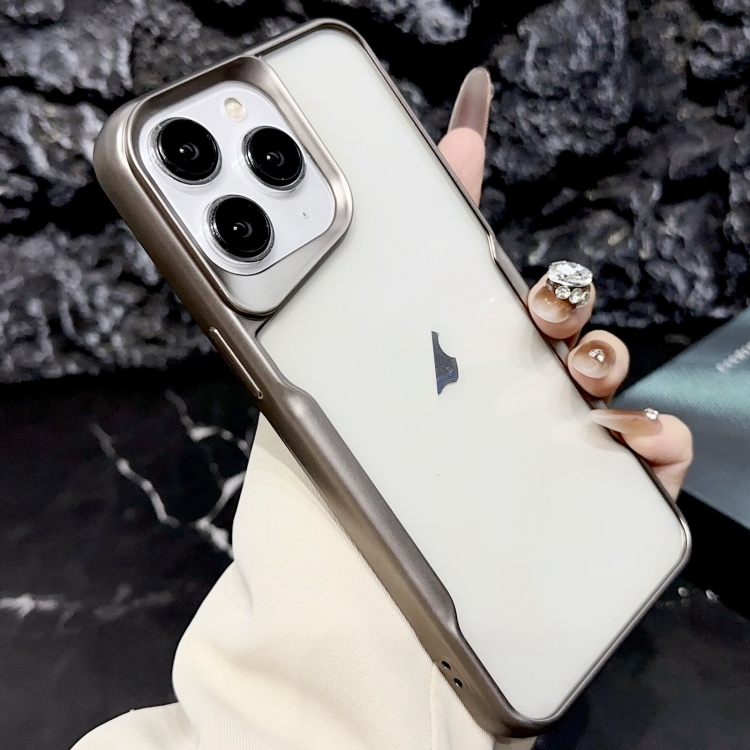 

For iPhone 11 Pro Max Blade Electroplating Frosted TPU Phone Case(Gold)