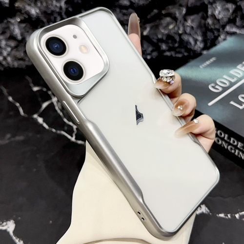 

For iPhone 11 Blade Electroplating Frosted TPU Phone Case(Silver)