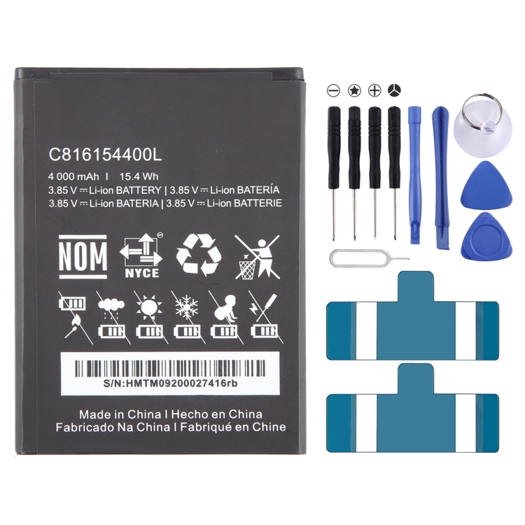 

For BLU C816154400L 4000mAh Battery Replacement