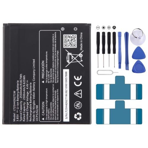 

For Wiko SAS U307AS LT25H426271W 2550mAh Battery Replacement