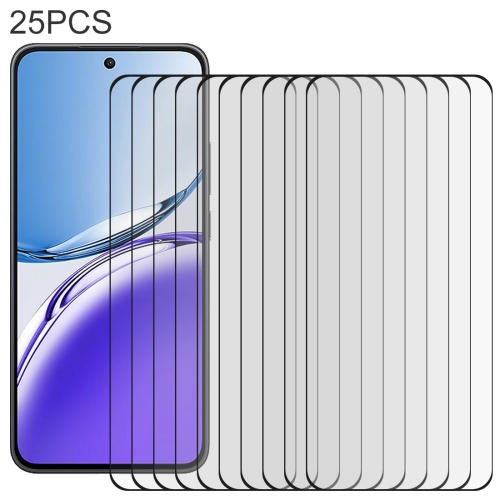 

For OPPO A5 Pro 25pcs 3D Curved Edge Full Screen Tempered Glass Film