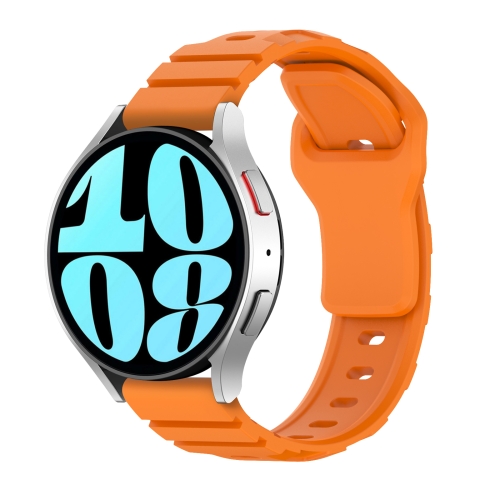 

22mm Armor Silicone Watch Band(Orange)