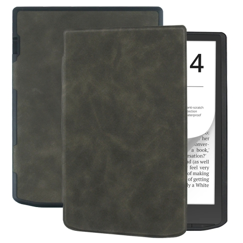

For Pocketbook InkPad 4 / Color2 /3 /PB743 Retro Skin-feel Leather Smart Tablet Case(Black)