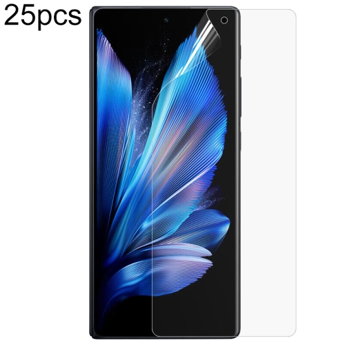 

For vivo X Fold3 Pro 25pcs Outside Screen Protector Explosion-proof Hydrogel Film