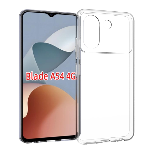 

For ZTE Blade A54 4G Waterproof Texture TPU Phone Case(Transparent)