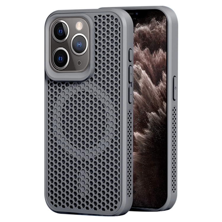 

For iPhone 11 Pro Max MagSafe Magnetic Heat Dissipation Phone Case(Grey)