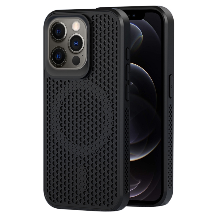 

For iPhone 12 Pro MagSafe Magnetic Heat Dissipation Phone Case(Black)