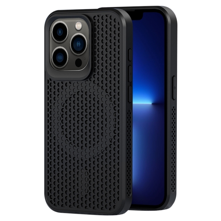 

For iPhone 13 Pro MagSafe Magnetic Heat Dissipation Phone Case(Black)
