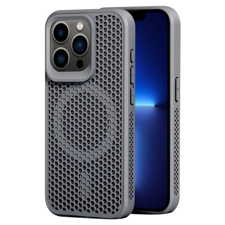 

For iPhone 13 Pro MagSafe Magnetic Heat Dissipation Phone Case(Grey)