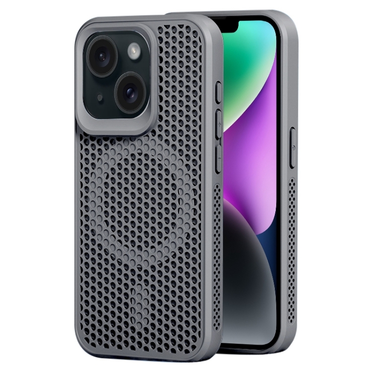 

For iPhone 14 MagSafe Magnetic Heat Dissipation Phone Case(Grey)