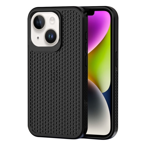 

For iPhone 14 Plus Heat Dissipation Phone Case(Black)