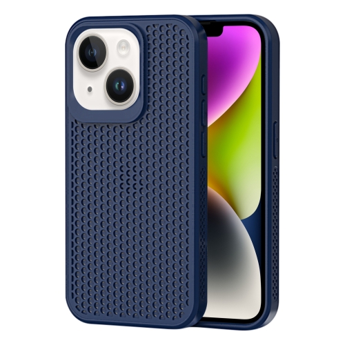

For iPhone 14 Heat Dissipation Phone Case(Dark Blue)