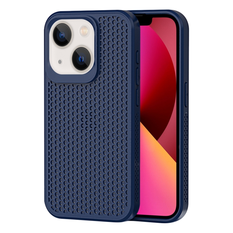 

For iPhone 13 Heat Dissipation Phone Case(Dark Blue)