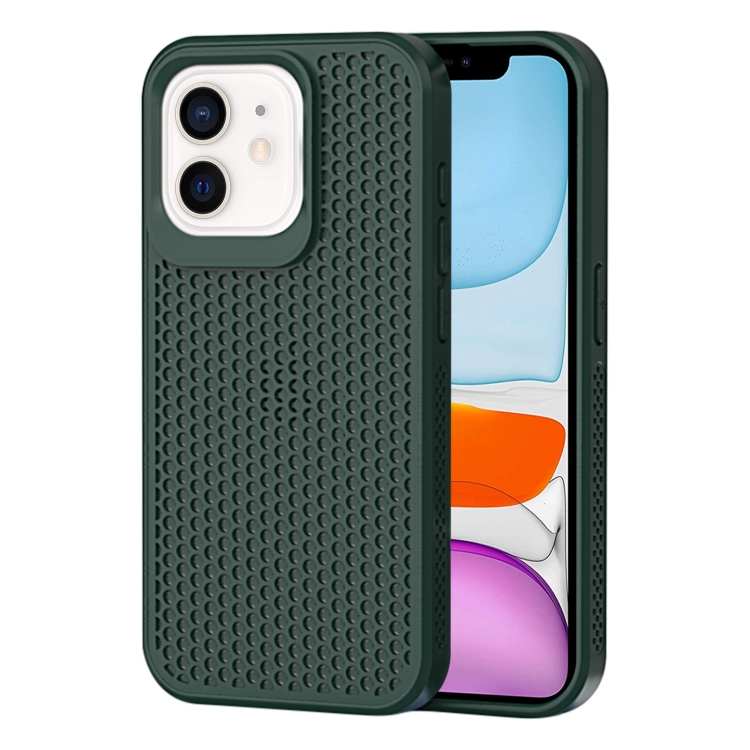 

For iPhone 11 Heat Dissipation Phone Case(Dark Green)