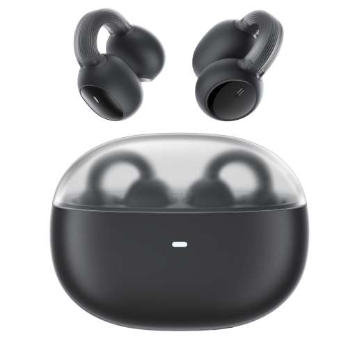 Baseus AirGo 1 Ring Open-Ear TWS Earbuds(Stellar Black) new bee single wireless bluetooth headset earphone noise cancelling mic sports headphone hands free earbuds 24 hrs driving 60 days standby time for office travel driving