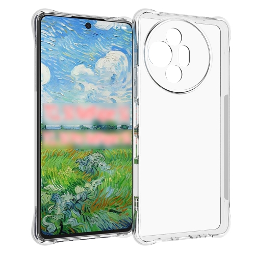 

For TCL 50 NxtPaper Shockproof Non-slip Thickening TPU Phone Case(Transparent)