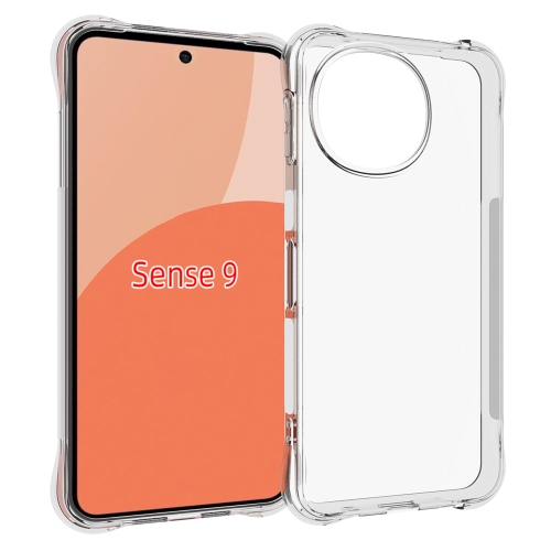 

For Sharp Aquos sense9 Shockproof Non-slip Thickening TPU Phone Case(Transparent)