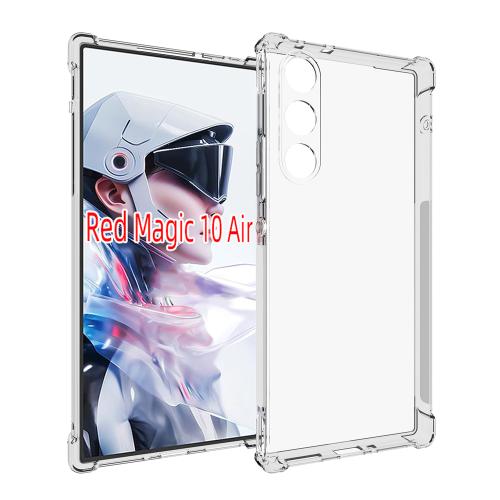 

For ZTE nubia Red Magic 10 Air Shockproof Non-slip Thickening TPU Phone Case(Transparent)