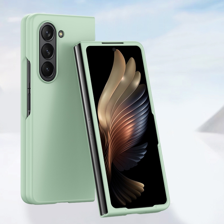 

For Samsung Galaxy Z Fold6 Skin Feel PC Full Coverage Shockproof Phone Case(Mint Green)