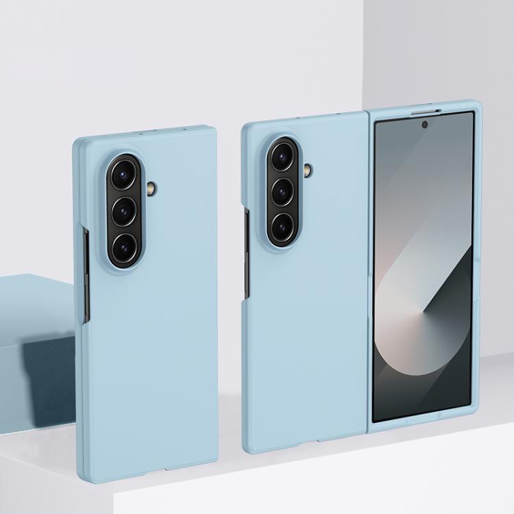 For Galaxy Z Fold8 Ultra 5G Skin Feel PC Full Coverage Shockproof Phone Case(Sky Blue)