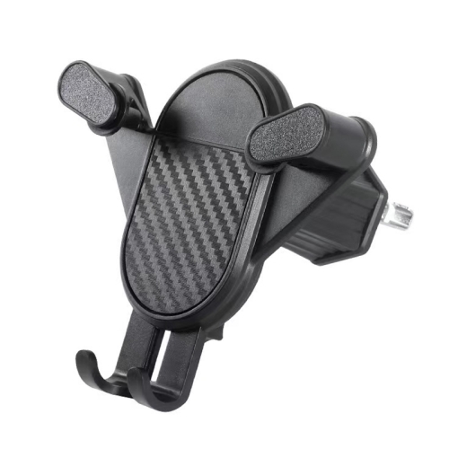 

Car Air Outlet Gravity Clamp Arm Mobile Phone Holder(Black)
