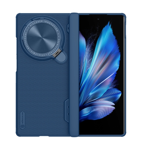 

For vivo X Fold3 Pro NILLKIN Super Frosted Shield Prop PC + TPU Phone Case(Blue)