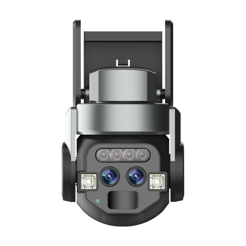 Q820 6MP 10X Binocular Zoom Dual Light Source Outdoor IP67 Waterproof WiFi Camera(EU Plug) q820 6mp 10x binocular zoom dual light source outdoor ip67 waterproof wifi camera eu plug