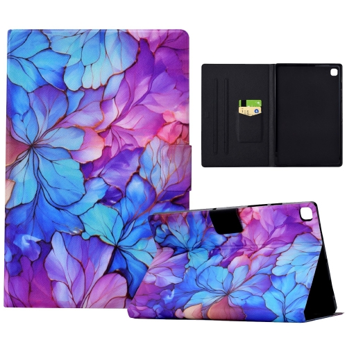 

For iPad 10.2 2021 / 2020 / 2019 Voltage Painted Smart Leather Tablet Case(Petals)