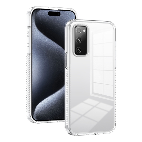 For Samsung Galaxy S20 FE 5G 2.5mm Anti-slip Clear Acrylic Hybrid TPU Phone Case(Transparent) lectern plexiglas podium clear standing acrylic pulpits for display speech podium portable academy pulpit 60 40 110cm