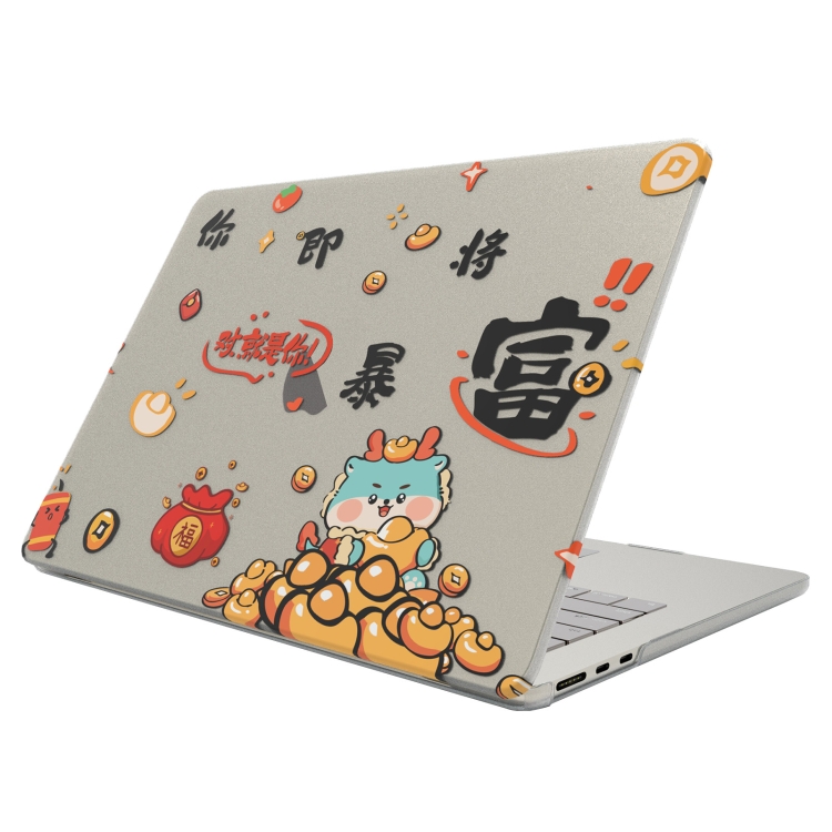 For MacBook Air 15 M2 A2941 M3 A3114 UV Printed Pattern Laptop