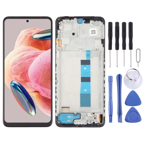 

For Xiaomi Redmi Note 12 4G OLED Material LCD Screen Digitizer Full Assembly with Frame