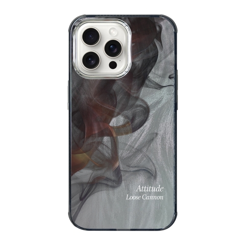 

For iPhone 14 Pro Illustration Pattern Radiation Design Full Coverage Shockproof Phone Case(Wash Painting)