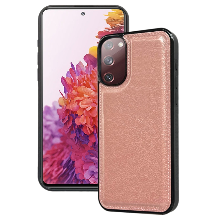 For Samsung Galaxy S20 FE Cowhide Texture Back Cover Phone Case