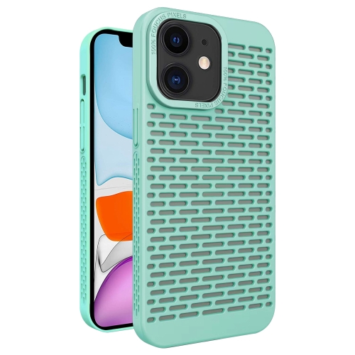 For iPhone 11 Hollow Heat Dissipation TPU Phone Case(Green) lazarr islim case для samsung galaxy tab 3 7 0 красный