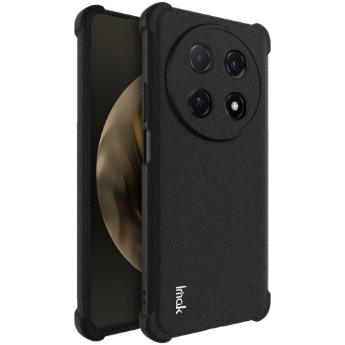 

For Huawei nova 12i / Enjoy 70 Pro imak Shockproof Airbag TPU Phone Case(Matte Black)