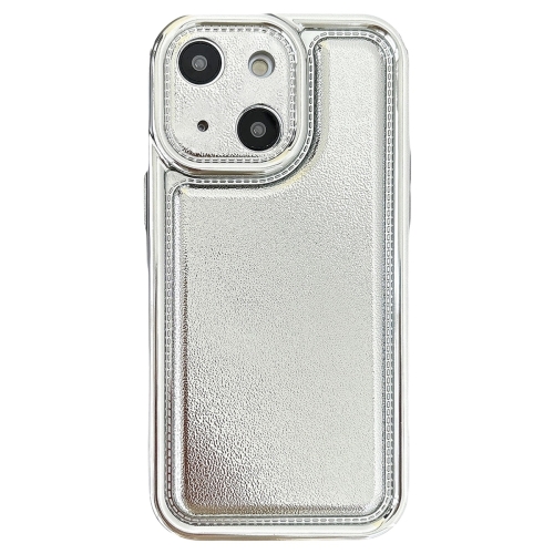 

For iPhone 14 Electroplating Frosted TPU Phone Case(Silver)