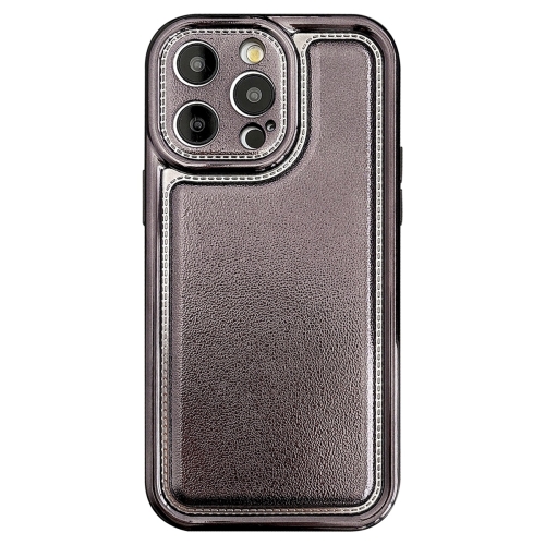

For iPhone 11 Pro Electroplating Frosted TPU Phone Case(Black)