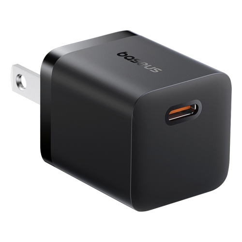 

Baseus GaN5 25W mini USB-C / Type-C Gallium Nitride Fast Charger, US Plug(Cluster Black)