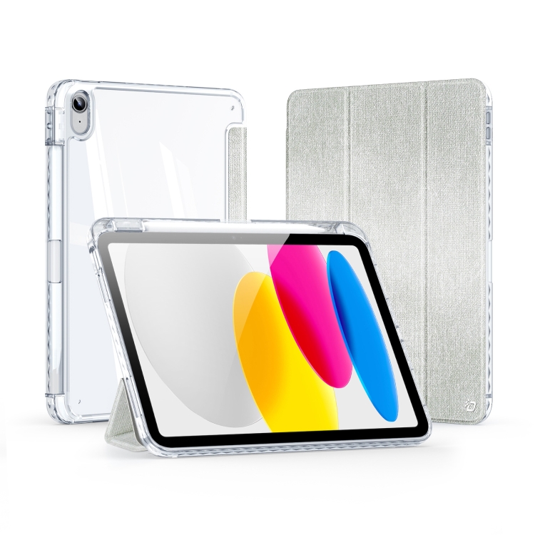 

For iPad 10th Gen 10.9 2022 DUX DUCIS Unid Series PU+TPU Smart Tablet Case(Green)