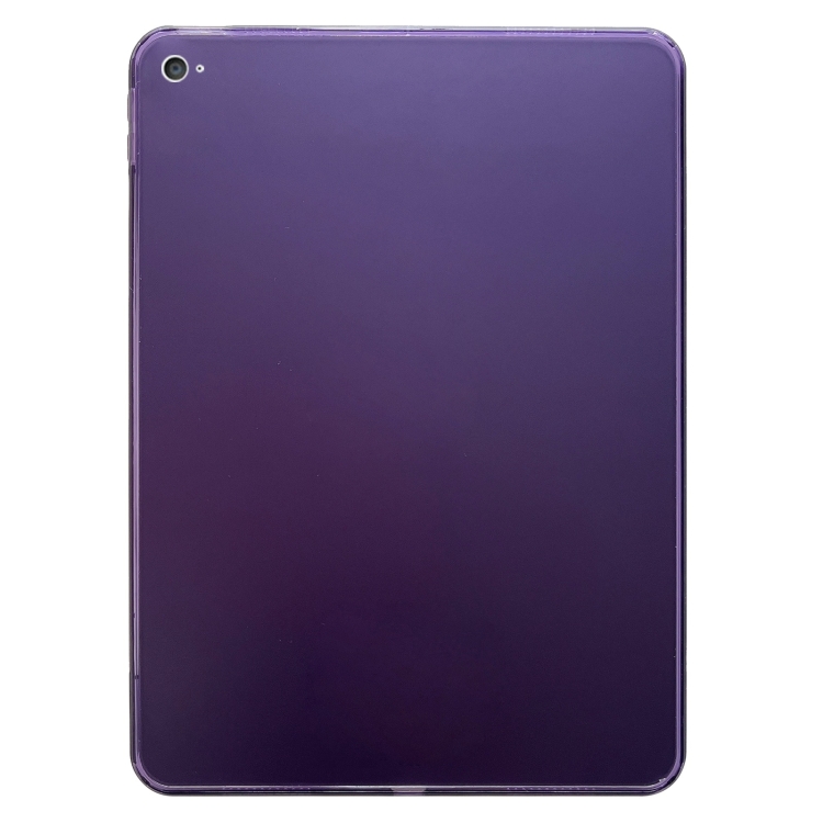 

For iPad 10.2 2021/2020/2019 Skin-feeling Crystal Clear Acrylic Tablet Case(Purple)