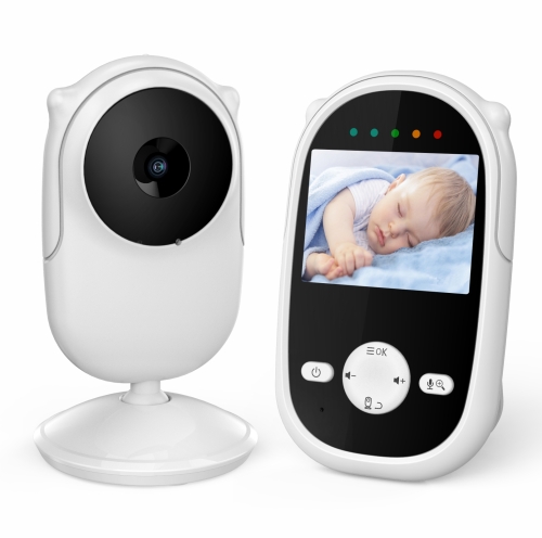 SM25 2.4 inch LCD Screen Baby Monitor Care Camera(EU Plug)