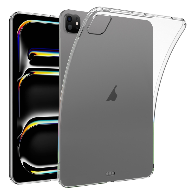 

For iPad Pro 13 2024 Highly Transparent TPU Shockproof Protective Case(Transparent)